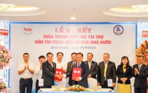 Ký kết hợp tác tài trợ vốn giữa VDB và BIWASE